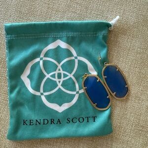 Blue Kendra Scott Danielle Earrings